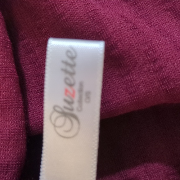 Luzette blouse sweater color Red wine size O/S - Picture 4 of 5